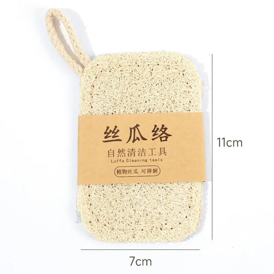 Mesh Loofah Loofah Scouring Pad Dish Scrubber Kitchen Natural Loofah Washing Sponge Skin Care Spa Shower Body Bath Brush